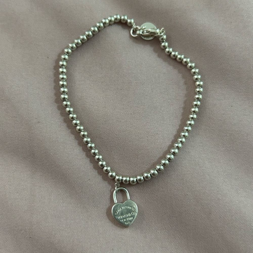 Tiffany & Co Return to Tiffany Heart Tag Bead Bracelet